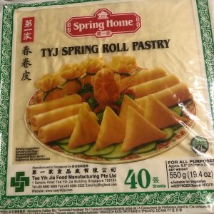 Spring Home TTJ Spring Roll Pastry (40pcs) 550grms