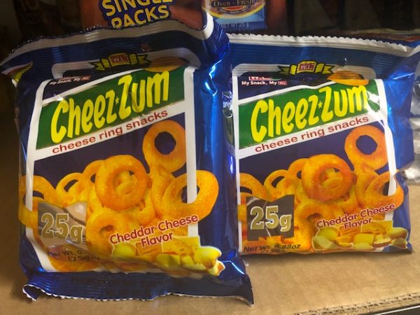 Cheez-Zum Cheddar Cheese Ring Flavor 25g