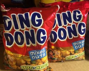 DingDong Mixed Nuts Hot&Spicy 100g