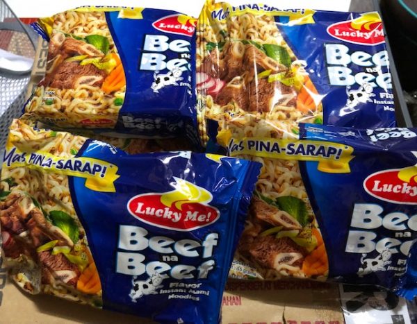 Lucky Me Beef na Beef Instant Noodles Soup 55g