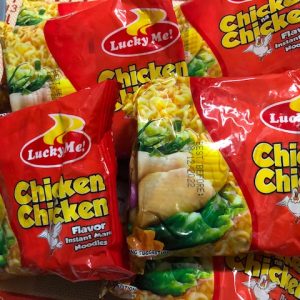 Lucky Me Chicken na Chicken Instant Noodles Soup 55g