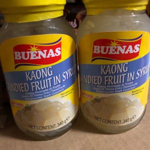 Buenas Kaong Candied Fruit In Syrup 340g