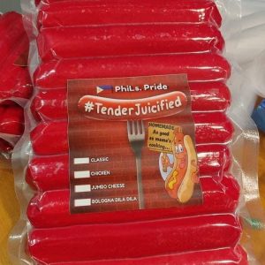 Phils Pride Tender Juicy Cheese Hotdog 800g