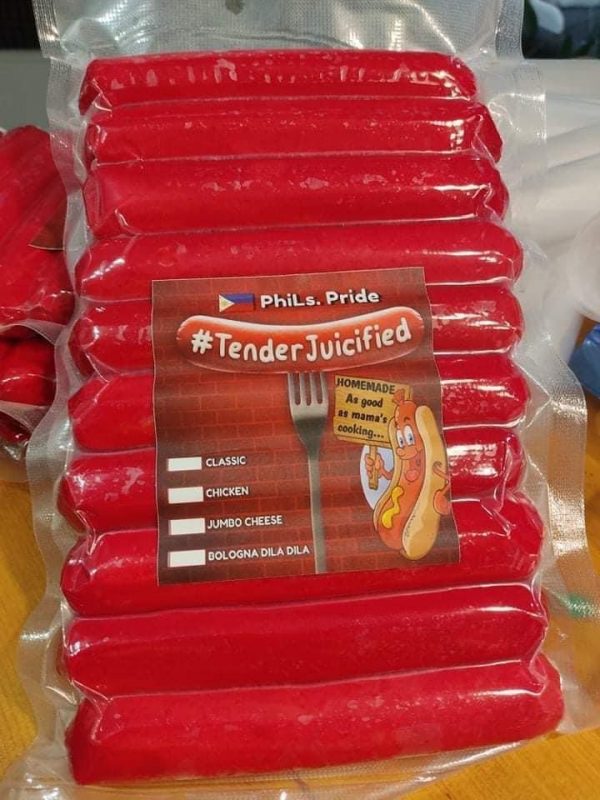 Phils Pride Tender Juicy Cheese Hotdog 800g